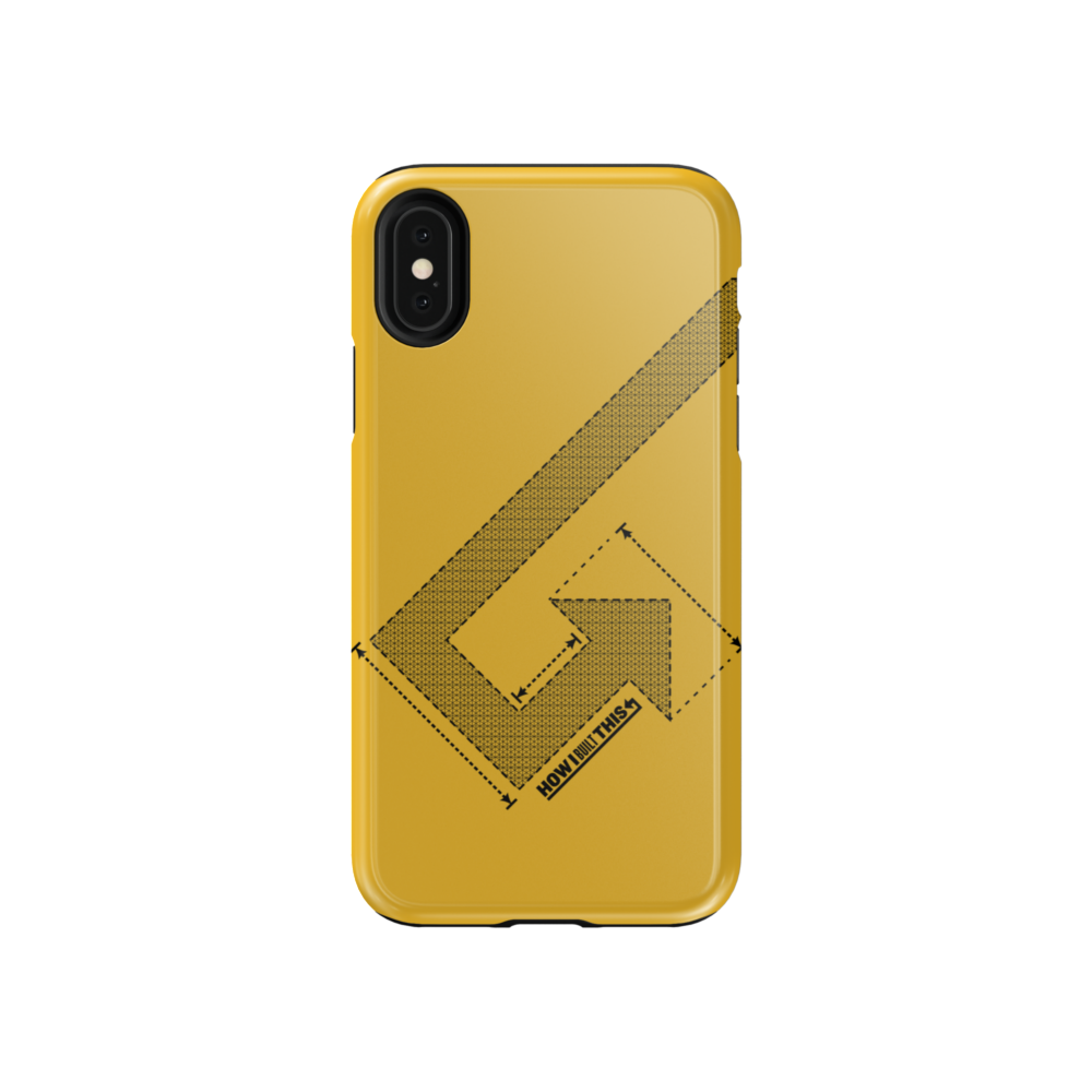How I Built This Logo Tough Phone Case