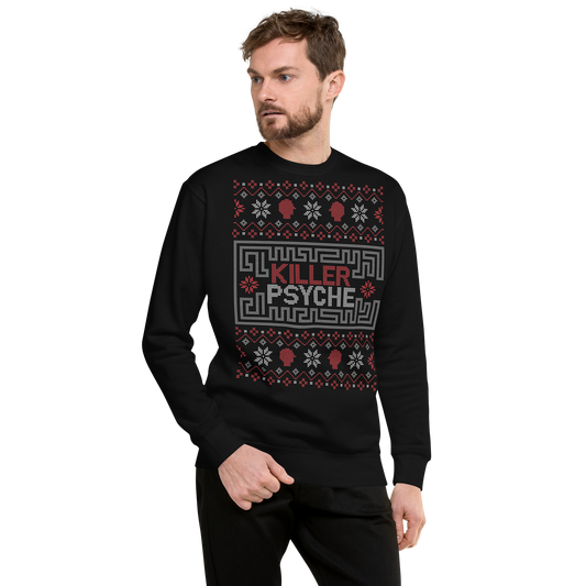 Killer Psyche Holiday Unisex Fleece Pullover-2