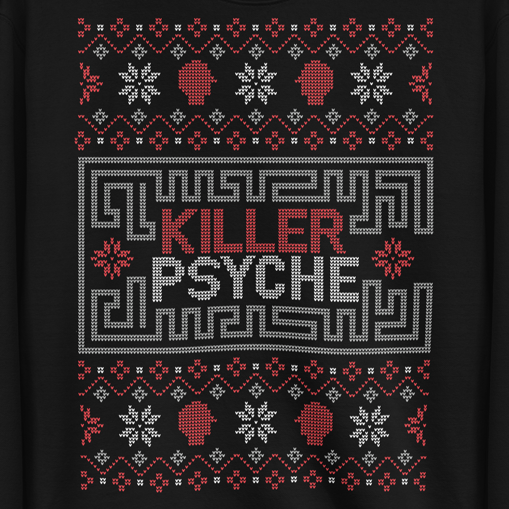 Killer Psyche Holiday Unisex Fleece Pullover