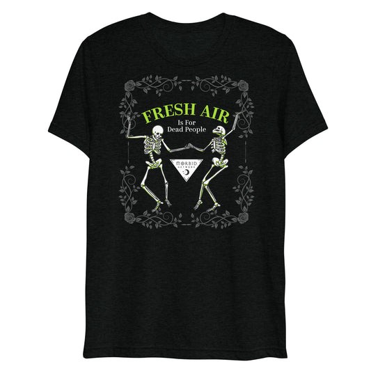 Morbid Fresh Air Adult Tri-Blend T-Shirt-0