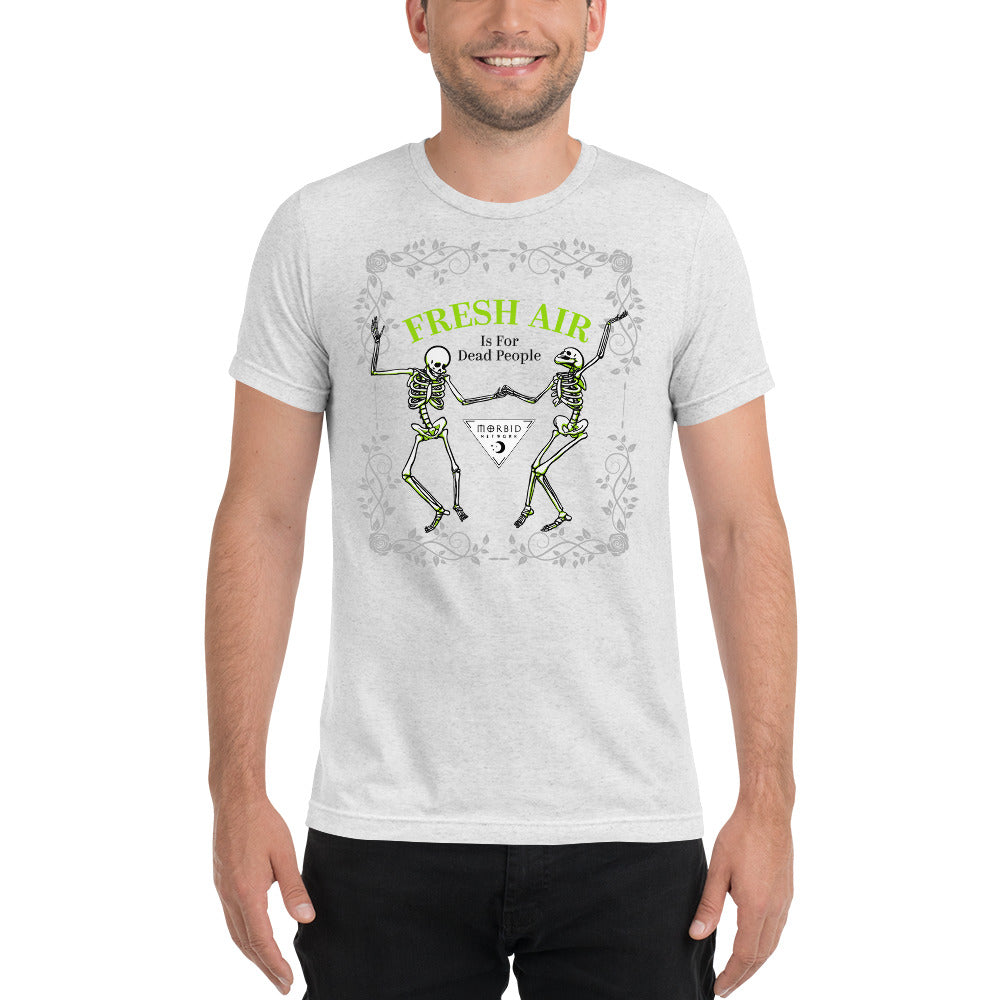 Morbid Fresh Air Adult Tri-Blend T-Shirt