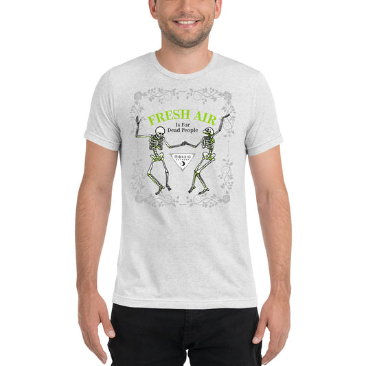 Morbid Fresh Air Adult Tri-Blend T-Shirt-5