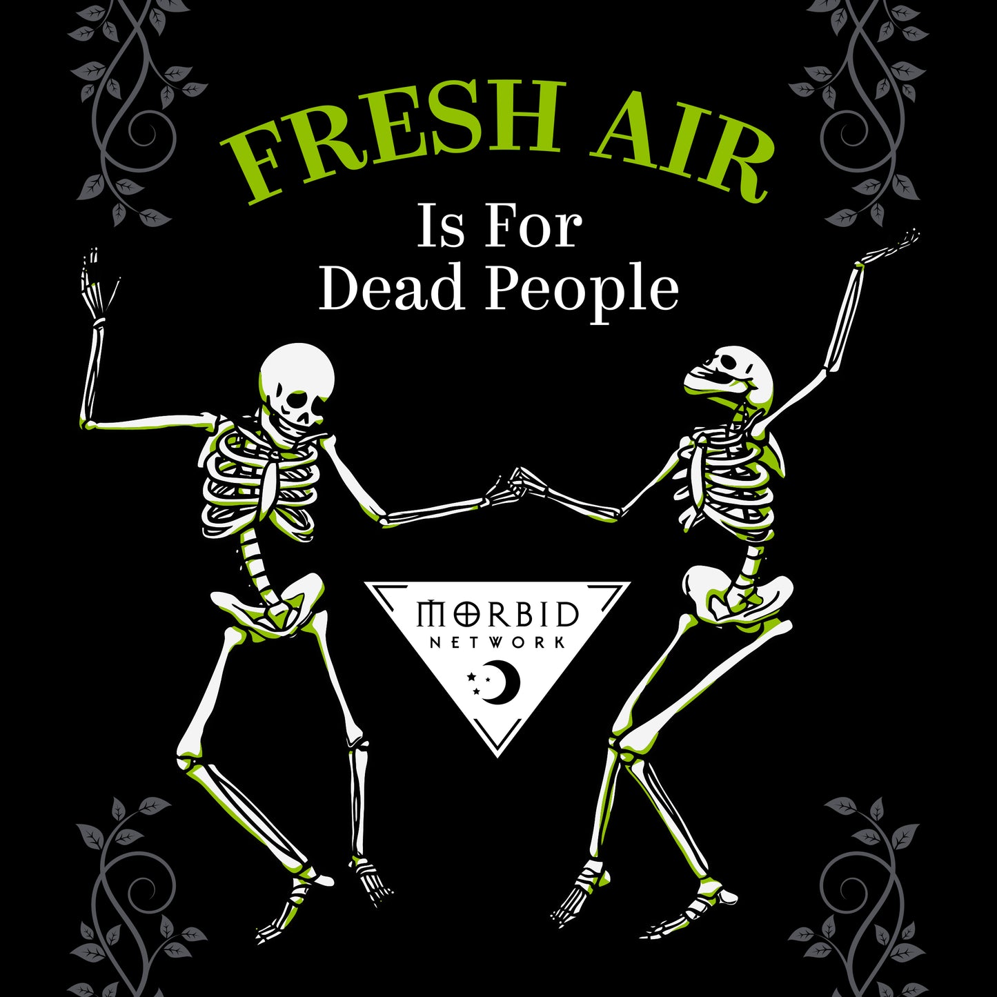 Morbid Fresh Air Adult Tri-Blend T-Shirt
