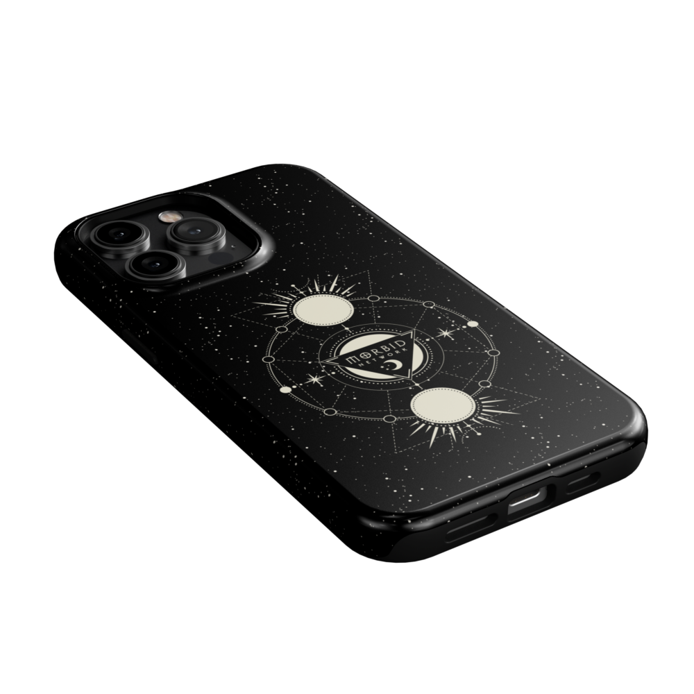 Morbid Celestial Design Tough Phone Case