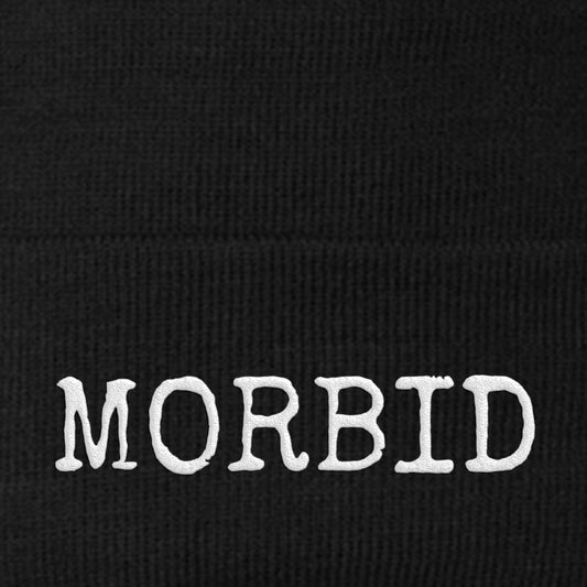Morbid Logo Embroidered Beanie-4