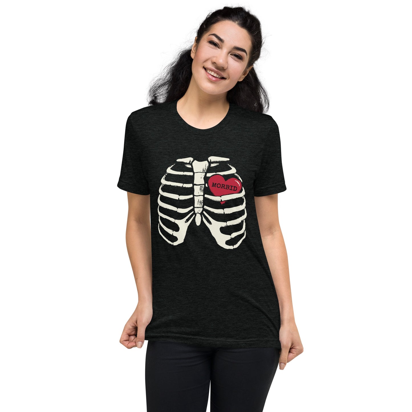 Morbid Heart Adult Short Sleeve T-Shirt