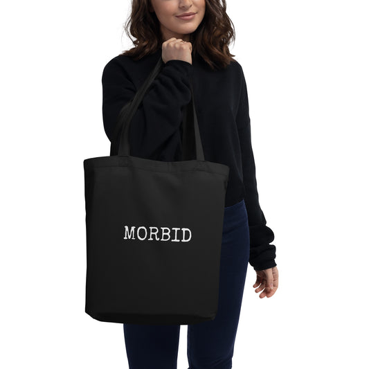 Morbid Fresh Air Is For Dead People Eco Tote Bag-3