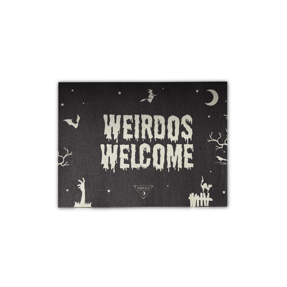Morbid Weirdos Welcome Doormat