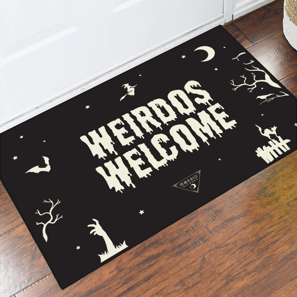 Morbid Weirdos Welcome Door Mat