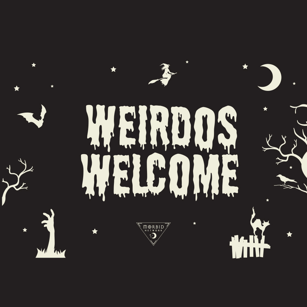 Morbid Weirdos Welcome Door Mat