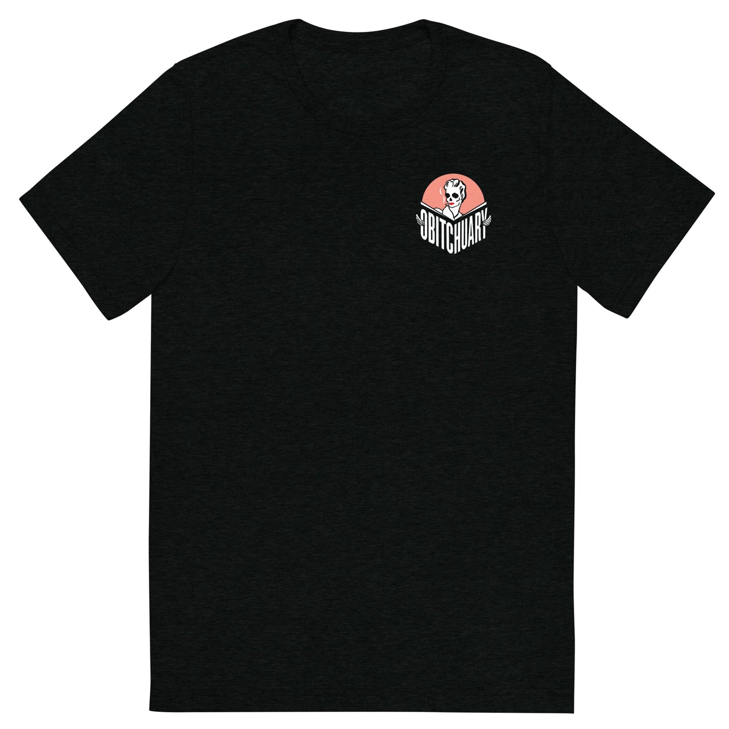 Obitchuary Logo Tri-Blend T-Shirt