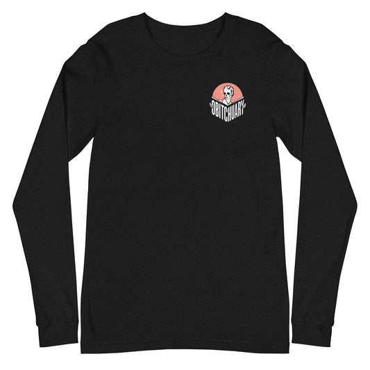Obitchuary Logo Long Sleeve T-Shirt-2