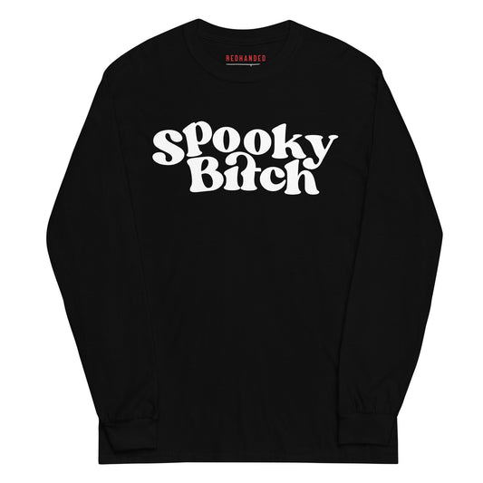 RedHanded Spooky Bitch Long-Sleeve T-Shirt-0