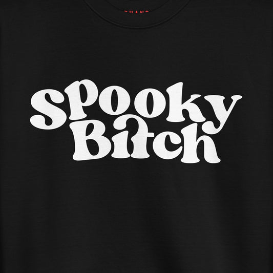 RedHanded Spooky Bitch Crewneck Sweatshirt-1