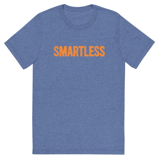 SmartLess Logo Adult Tri-Blend T-Shirt-2