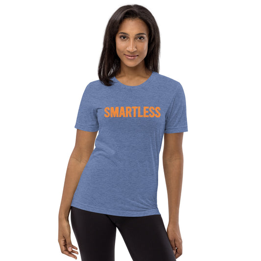 SmartLess Logo Adult Tri-Blend T-Shirt-3