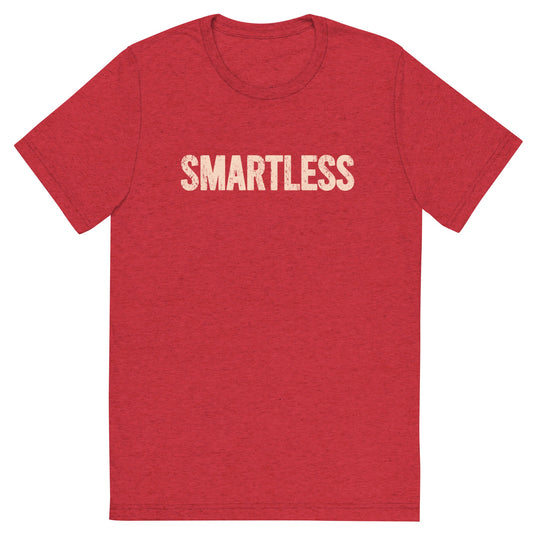 SmartLess Logo Adult Tri-Blend T-Shirt-0