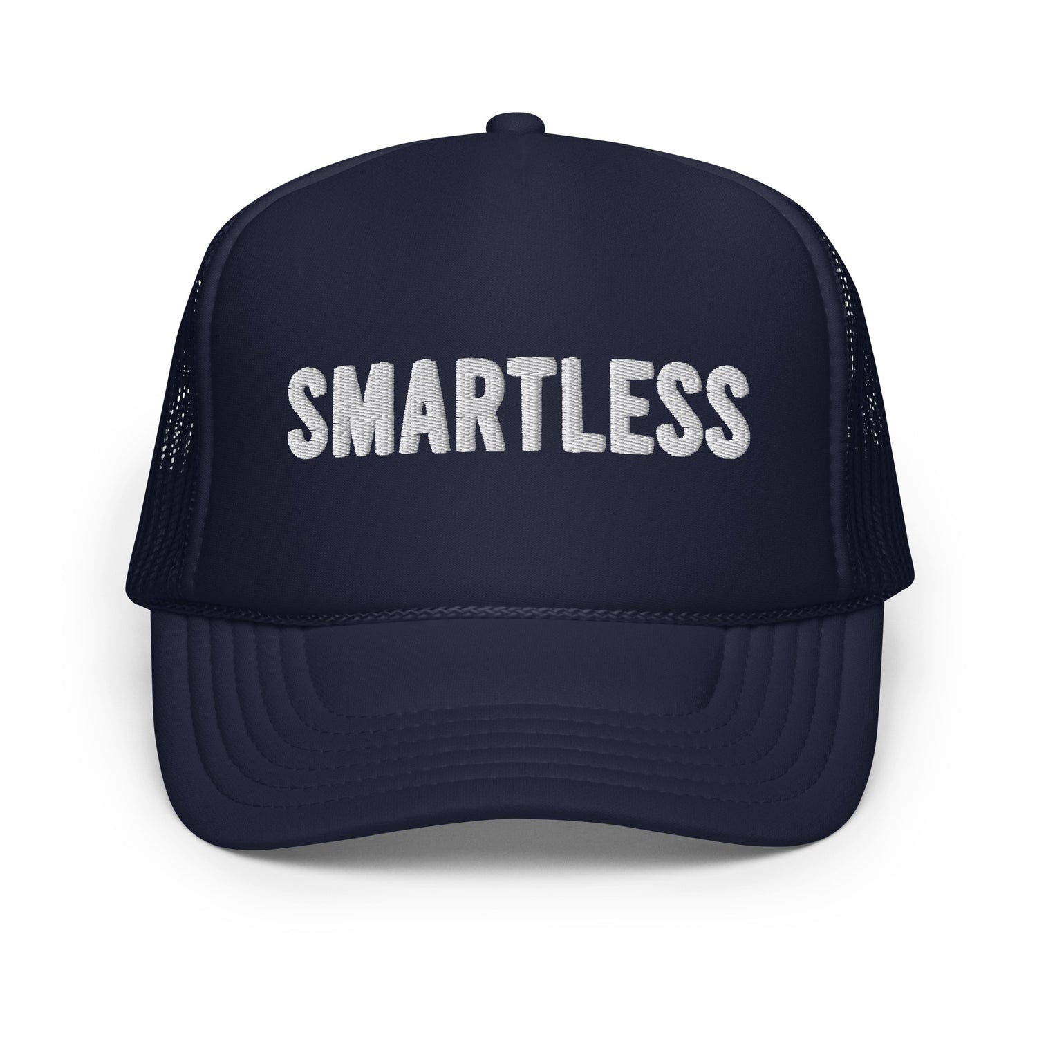 SmartLess Logo Embroidered Foam Trucker Hat