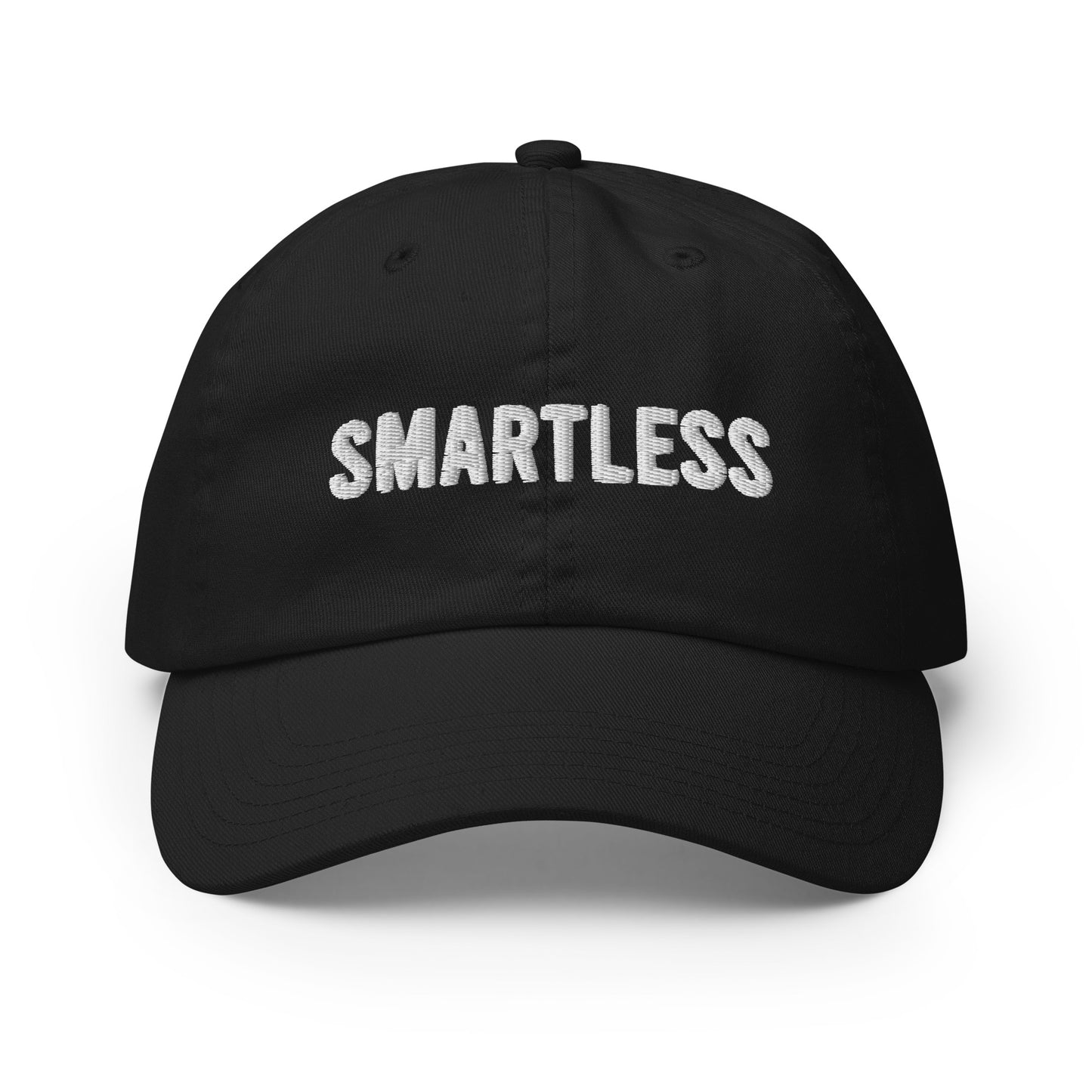 SmartLess Logo Embroidered Champion Dad Hat