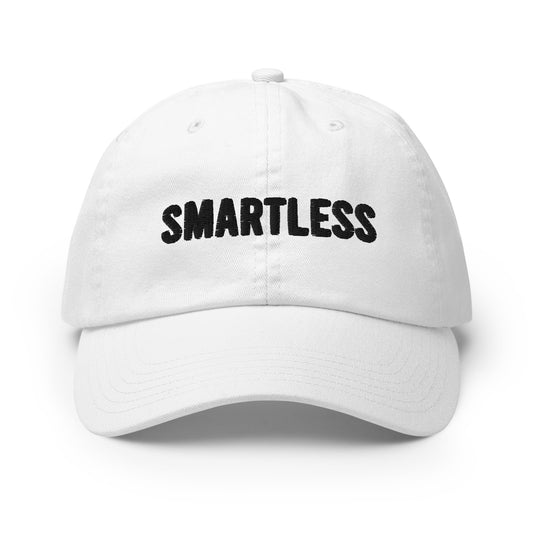 SmartLess Logo Embroidered Champion Dad Hat-0