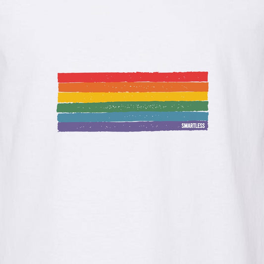 SmartLess Pride Stripes T-Shirt-1
