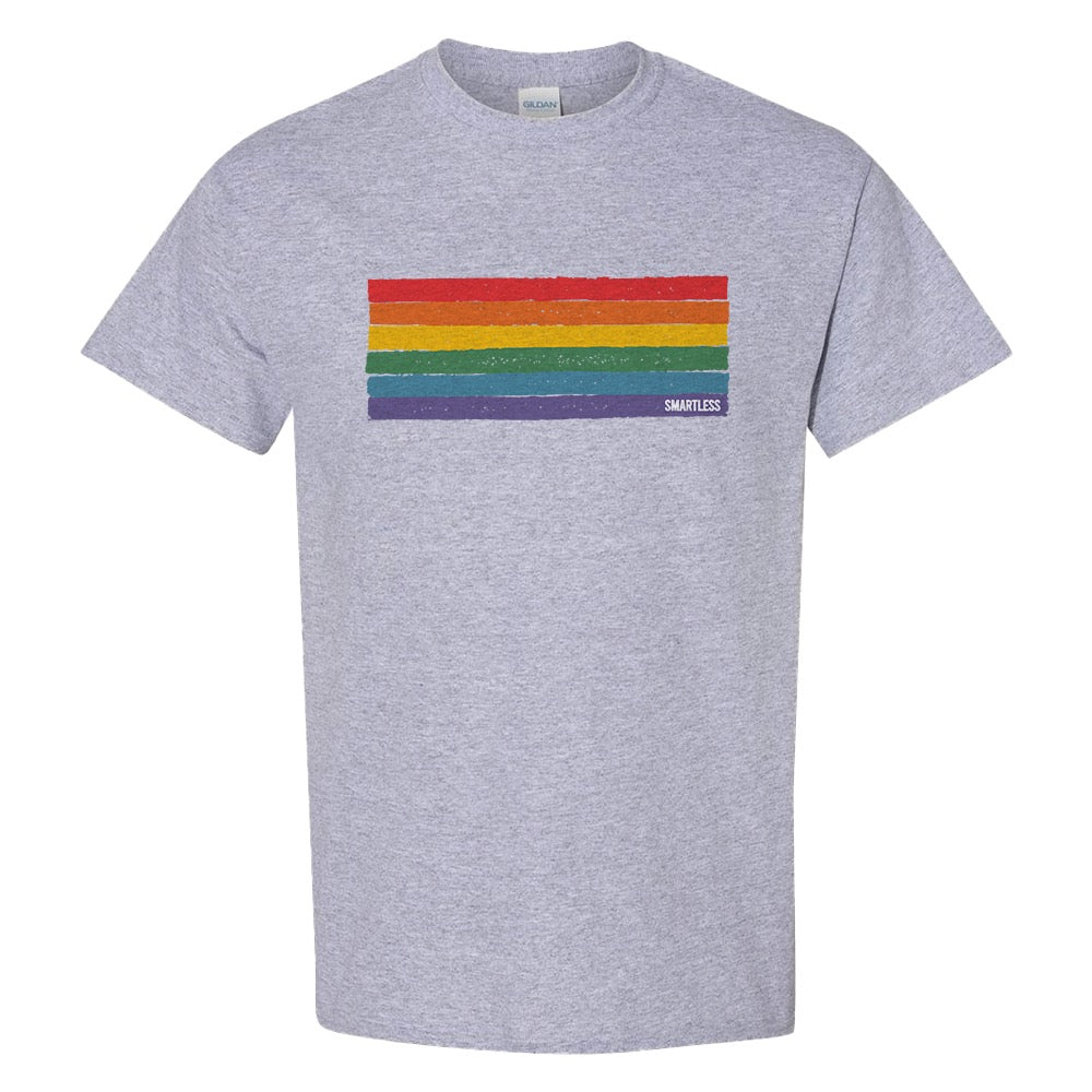 SmartLess Pride Stripes T-Shirt