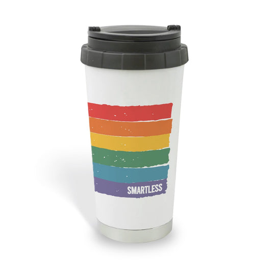 SmartLess Pride Stripes Travel Mug-0