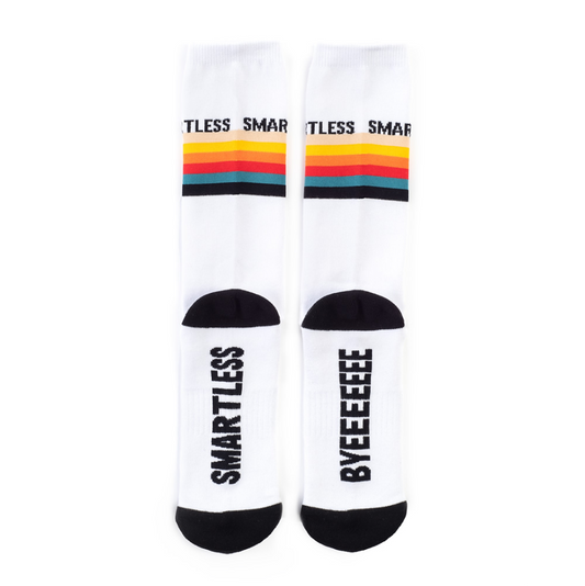 SmartLess Crew Athletic Socks-5