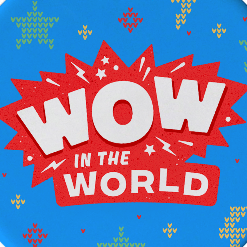 Wow in the World Logo Double-Sided Ornament