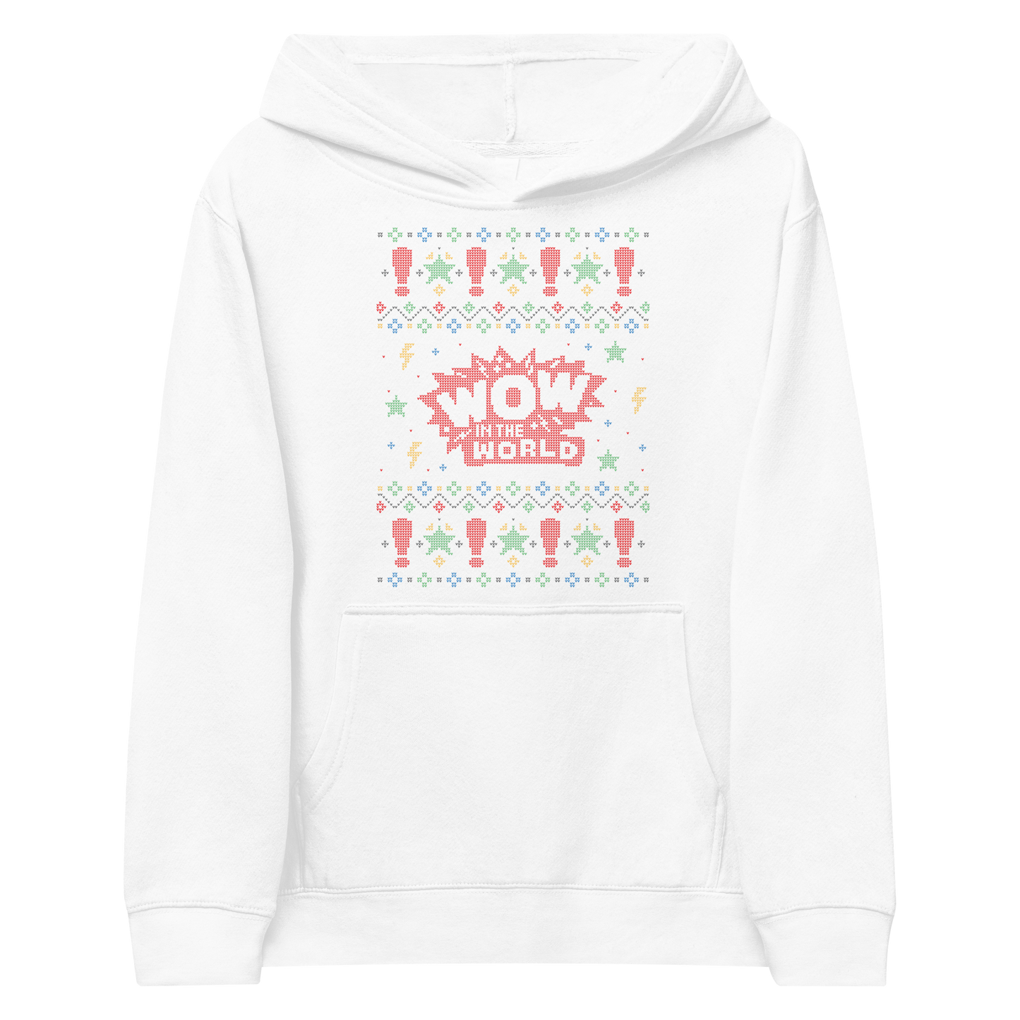 Wow in the World Logo Kids Hooded Sweatshirt