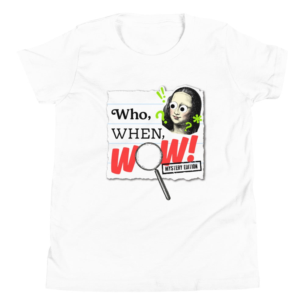 Who, When, WOW! Kids T-Shirt