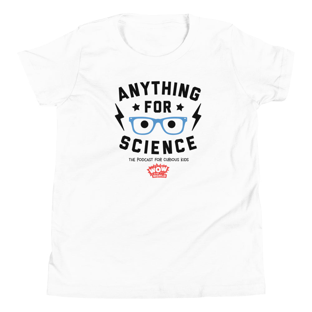 Wow in the World Anything For Science Kids Short Sleeve T-Shirt