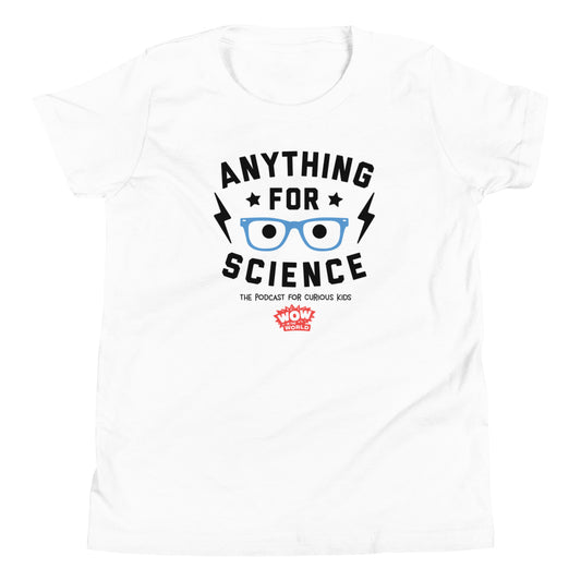 Wow in the World Anything For Science Kids Short Sleeve T-Shirt-3