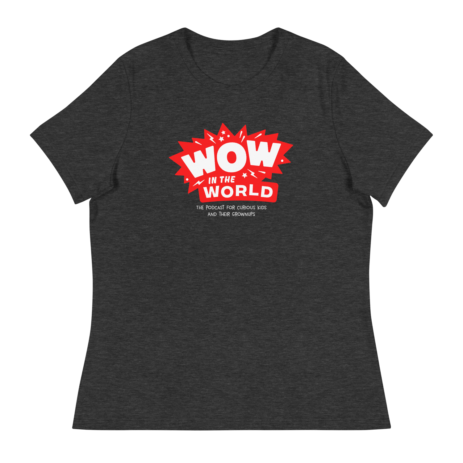 Wow in the World Logo Women Relaxed T-shirt
