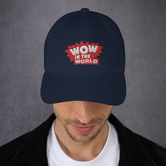 Wow in the World Logo Classic Dad Hat-1