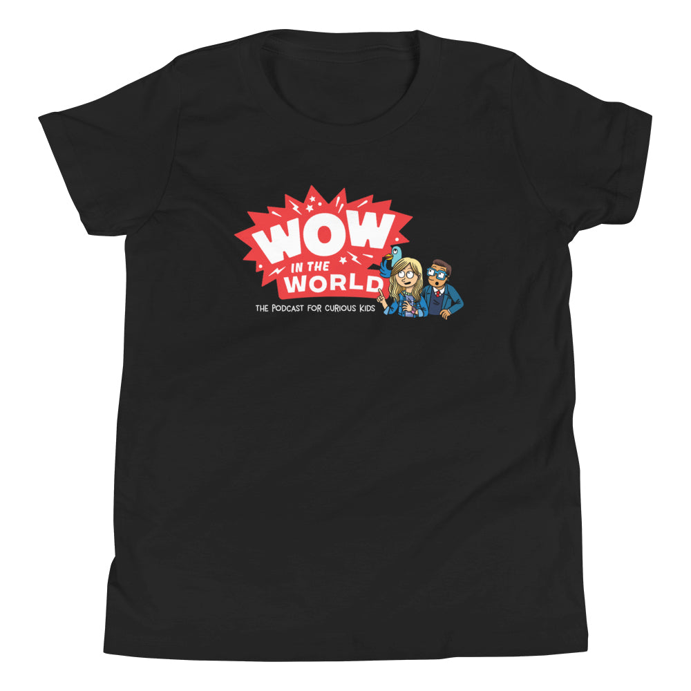 Wow in the World Logo Kids Short Sleeve T-Shirt