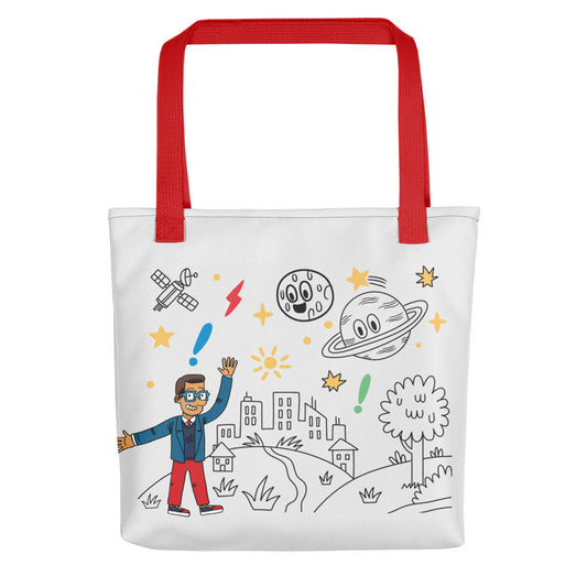 Wow in the World Tote Bag-0