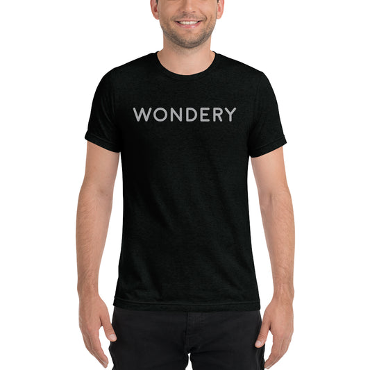 Wondery Logo Adult Tri-Blend T-Shirt-1