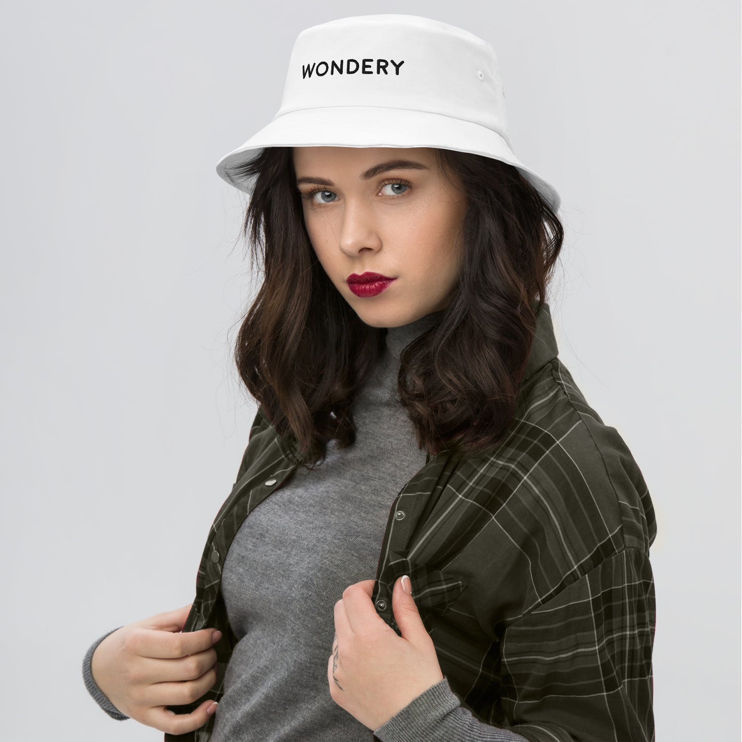 Wondery Logo Flexfit Bucket Hat
